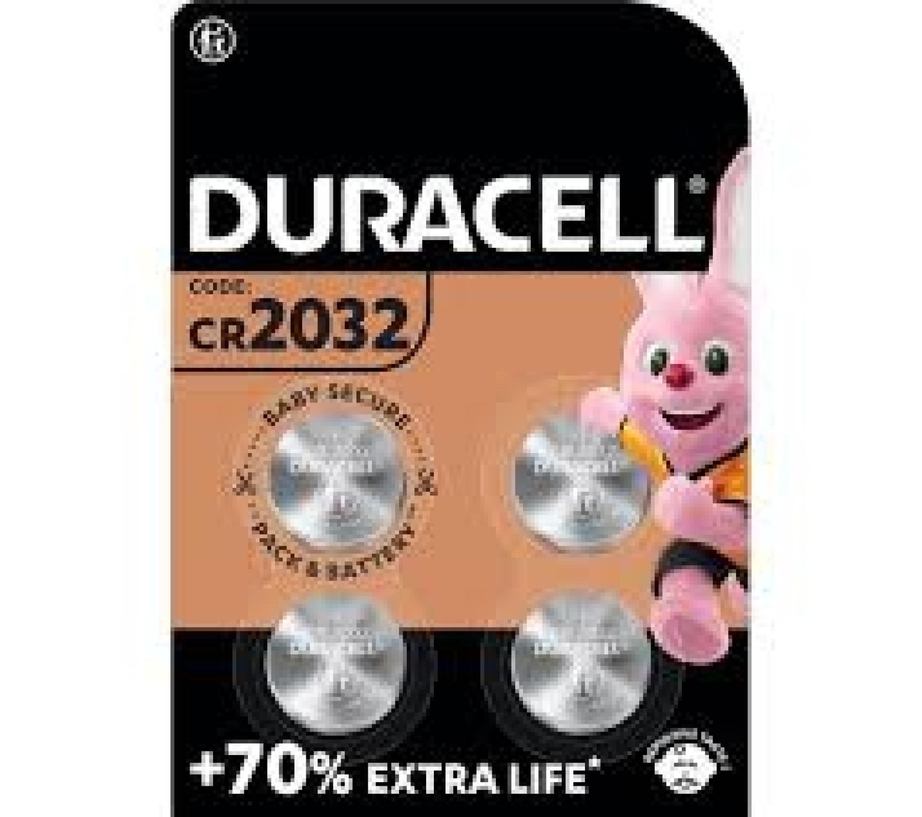 Duracell DL2032 Pack of 4